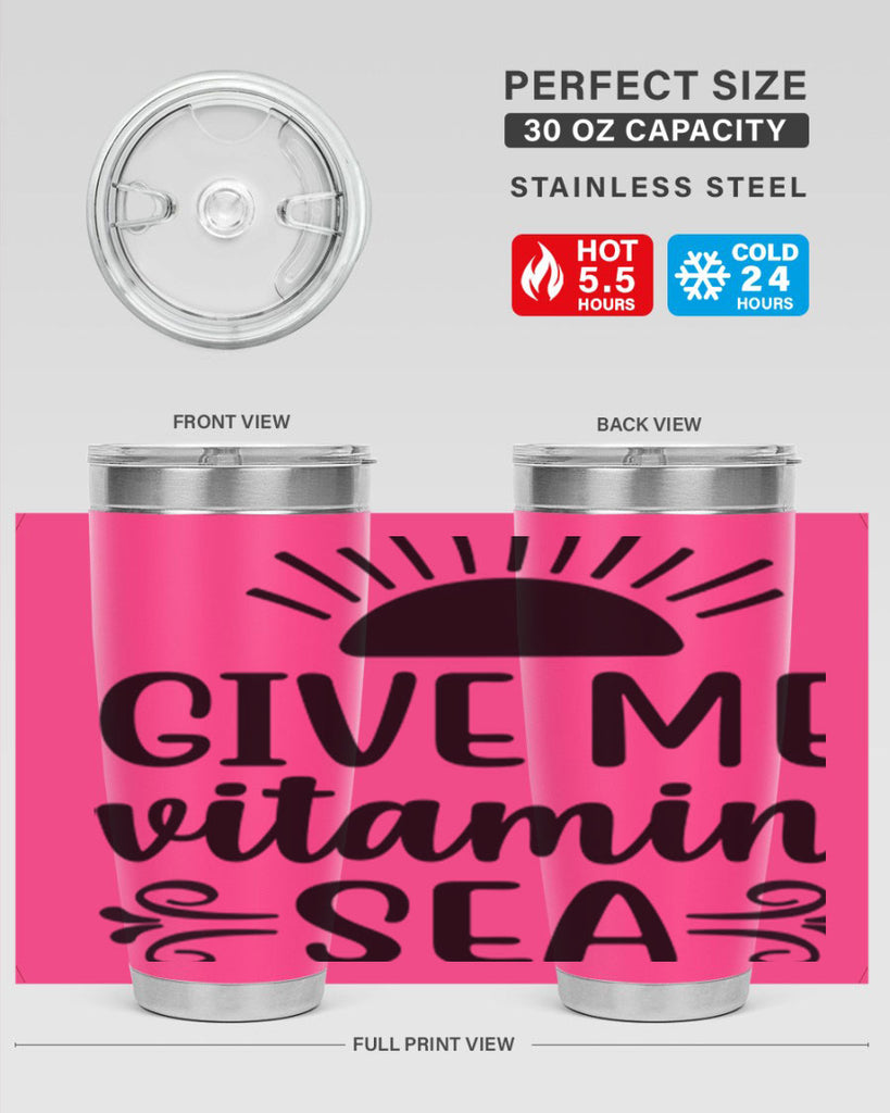 Give me vitamin sea 195#- mermaid- Tumbler