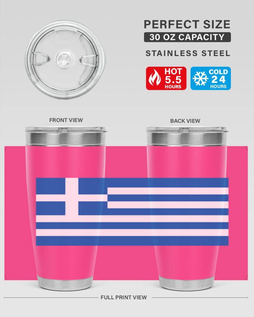 Greece 131#- world flags- Tumbler