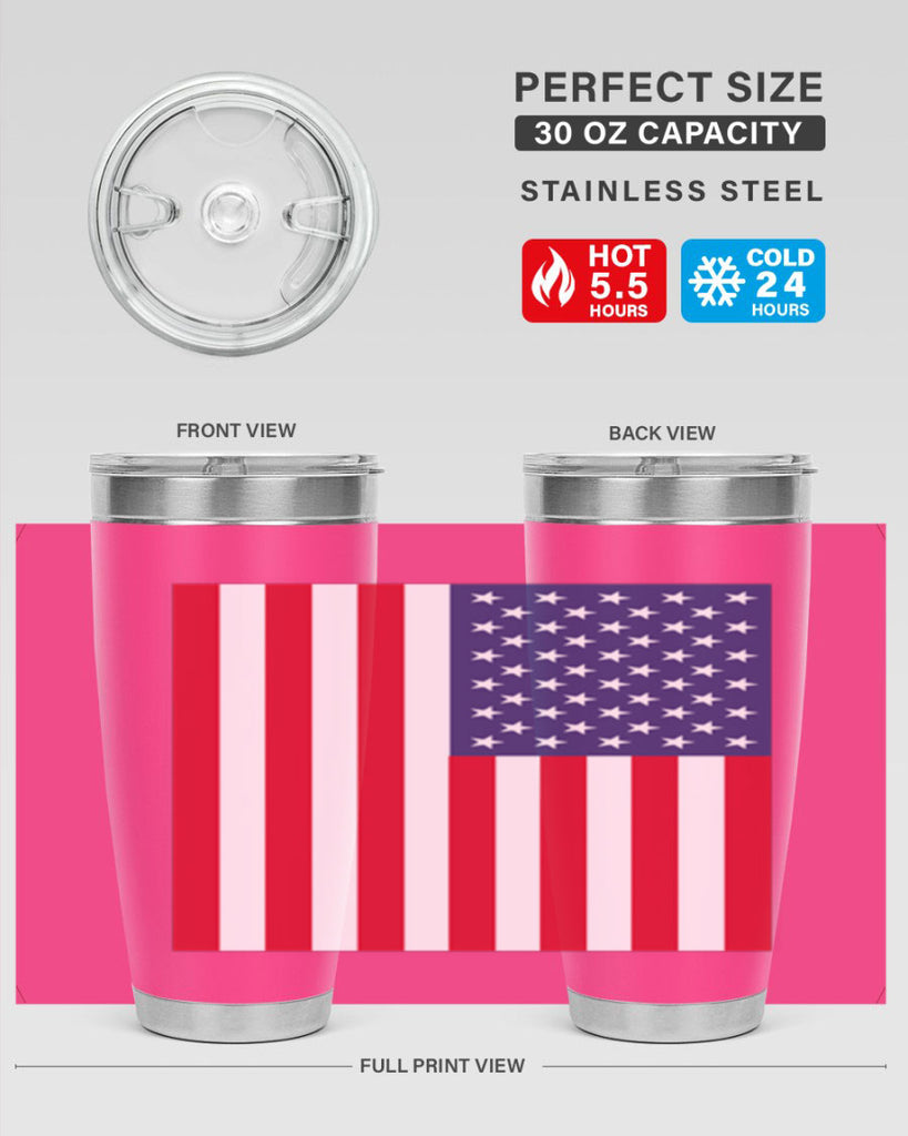 Grunge Flag 53#- Us Flags- Tumbler