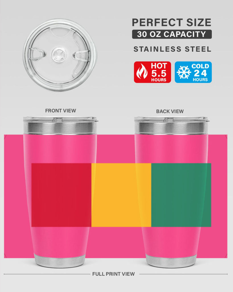 Guinea 127#- world flags- Tumbler