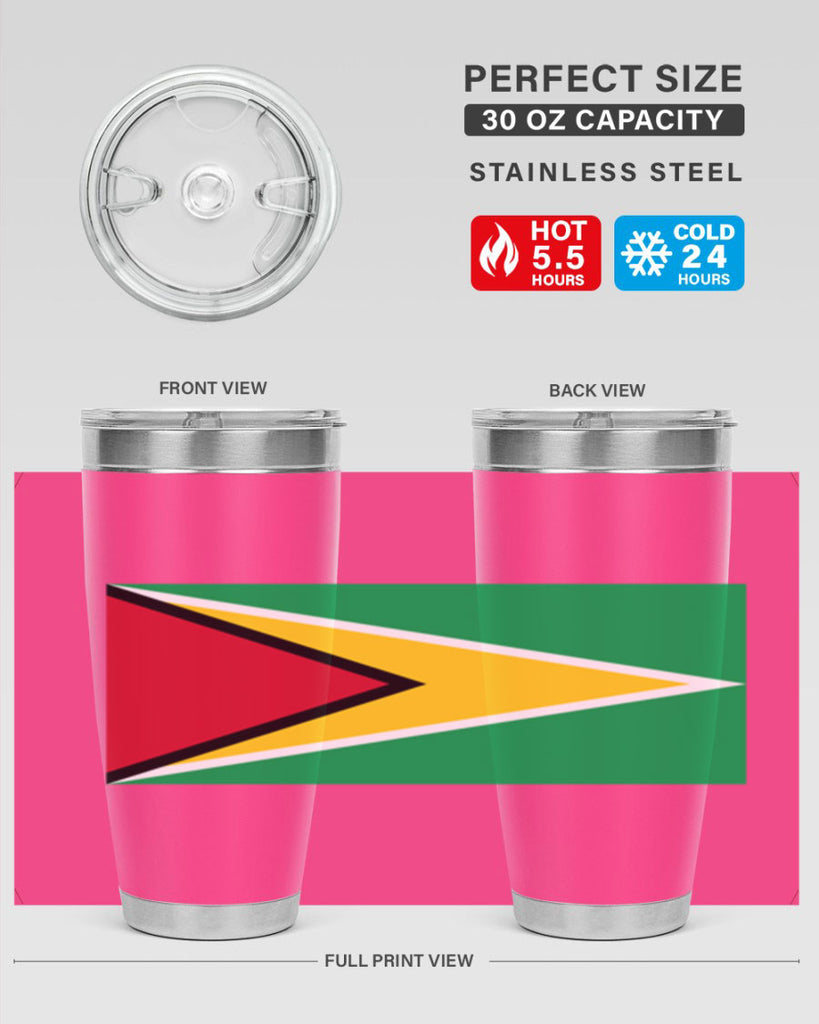 Guyana 126#- world flags- Tumbler