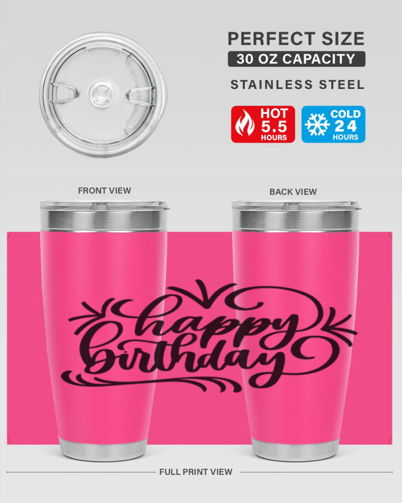 Happy Birthday Style 5#- birthday- tumbler