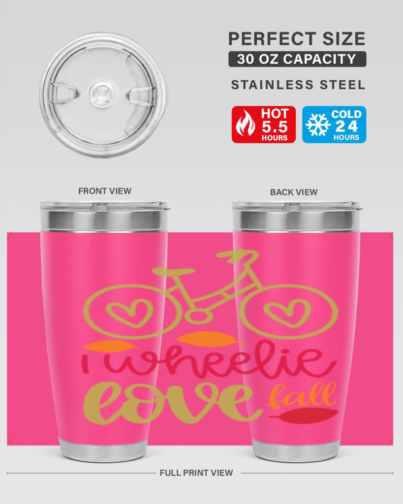 I Wheelie Love Fall 342#- fall- Tumbler