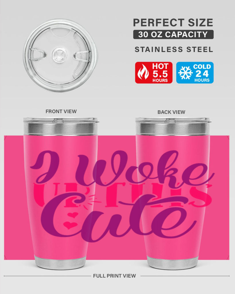 I Workup This Cute Style 243#- baby- tumbler