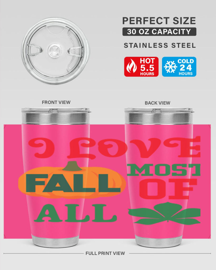 ILOVEFALLMOSTof 346#- fall- Tumbler