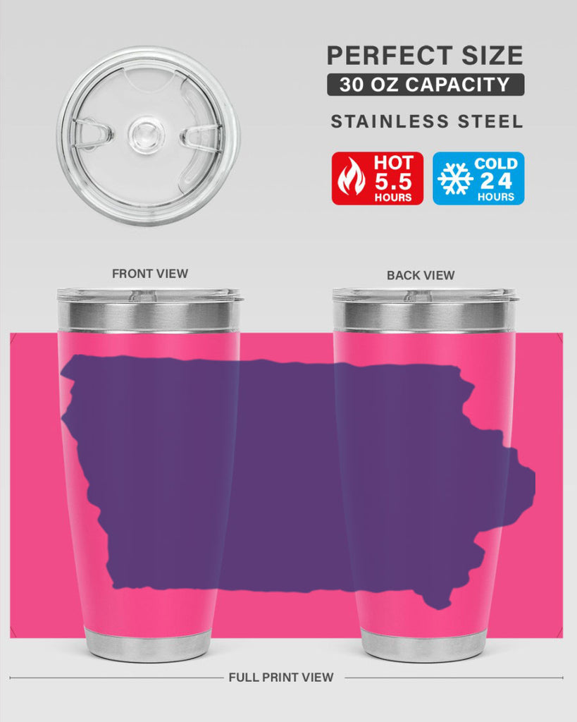 Iowa 36#- stateflags- Tumbler