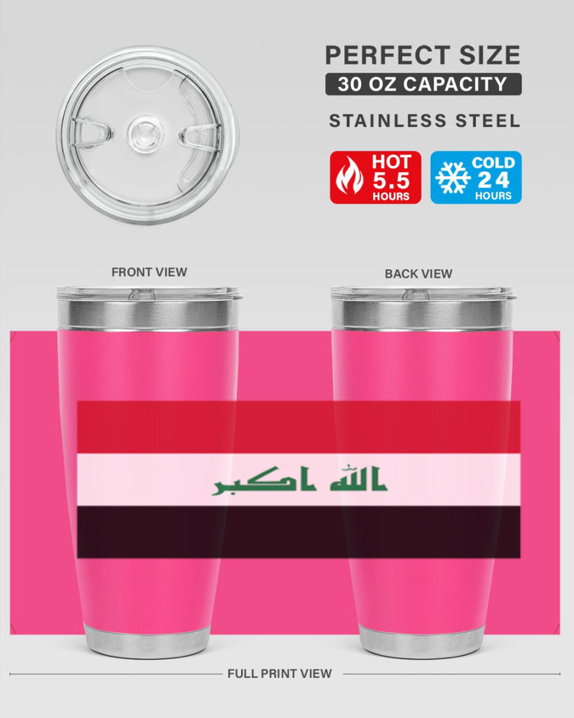 Iraq 118#- world flags- Tumbler