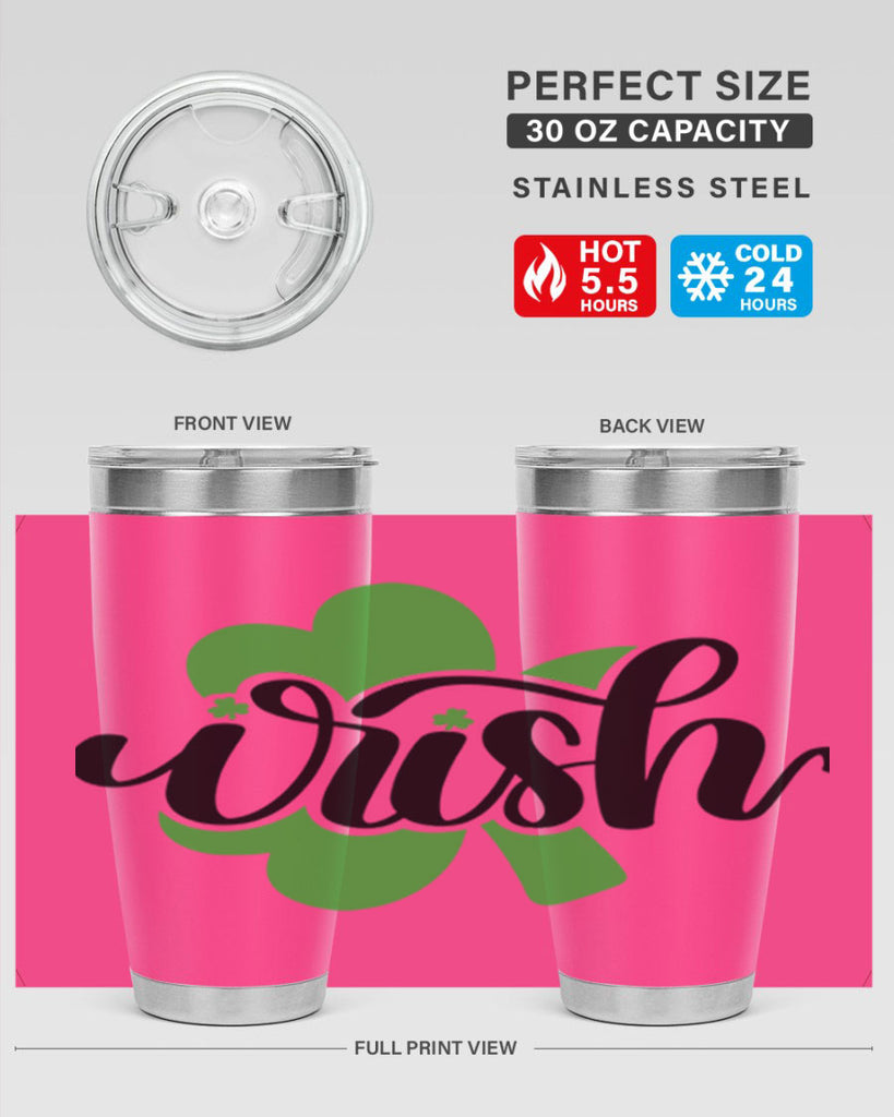 Irish Style 82#- St Patricks Day- Tumbler