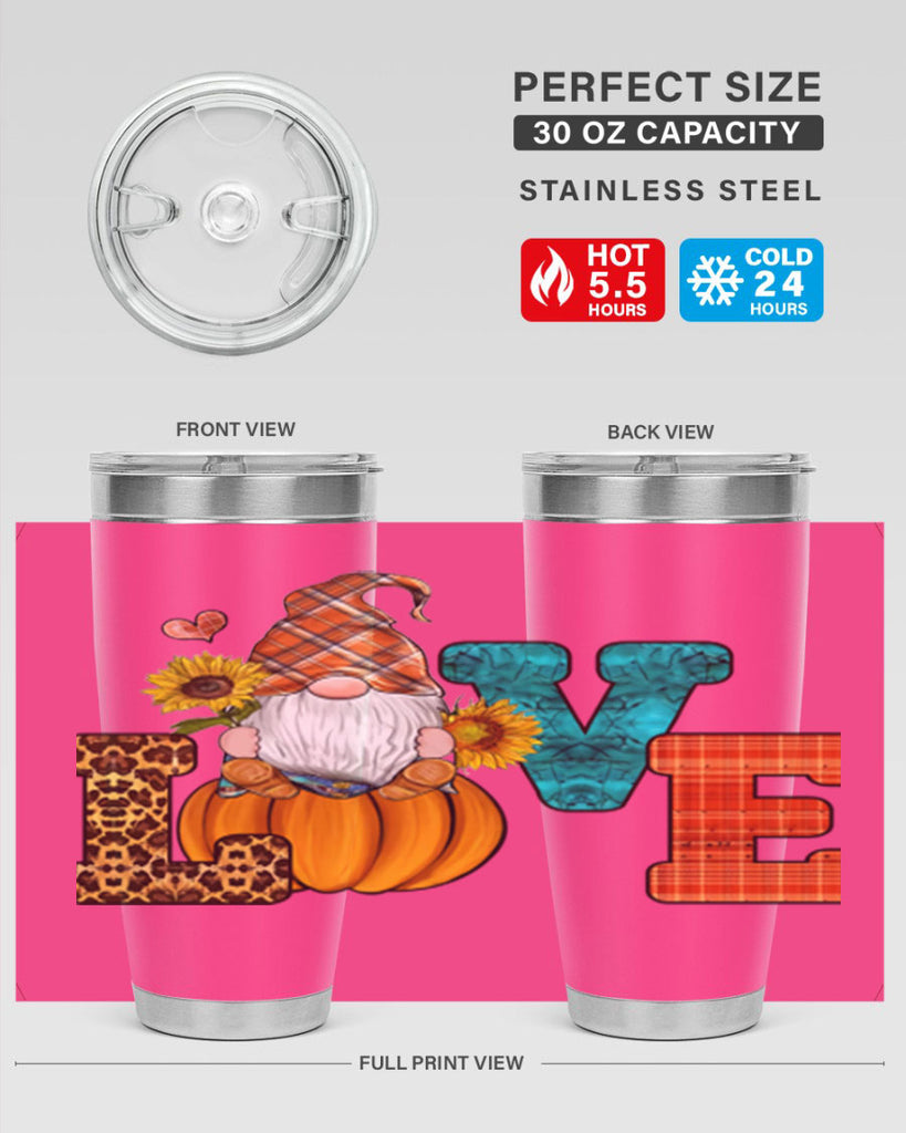 LOVEFallGnome 417#- fall- Tumbler