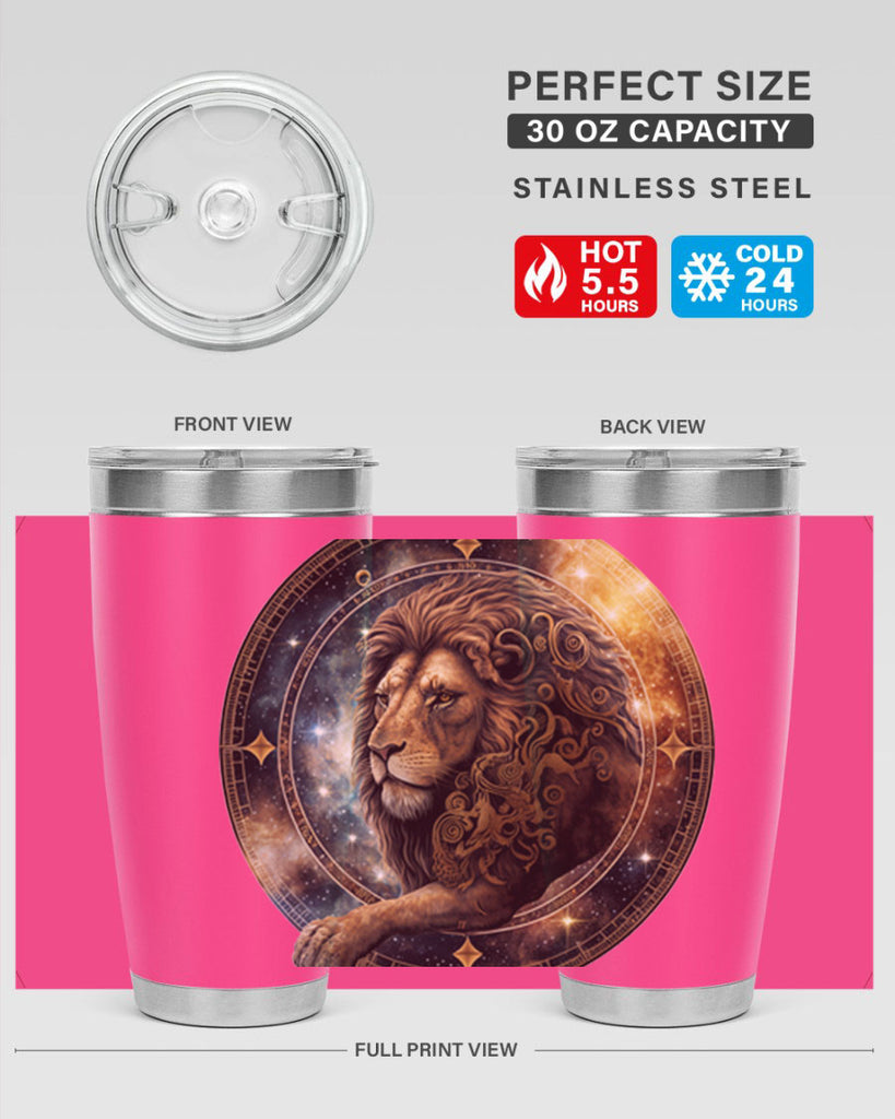 Leo 277#- zodiac- Tumbler