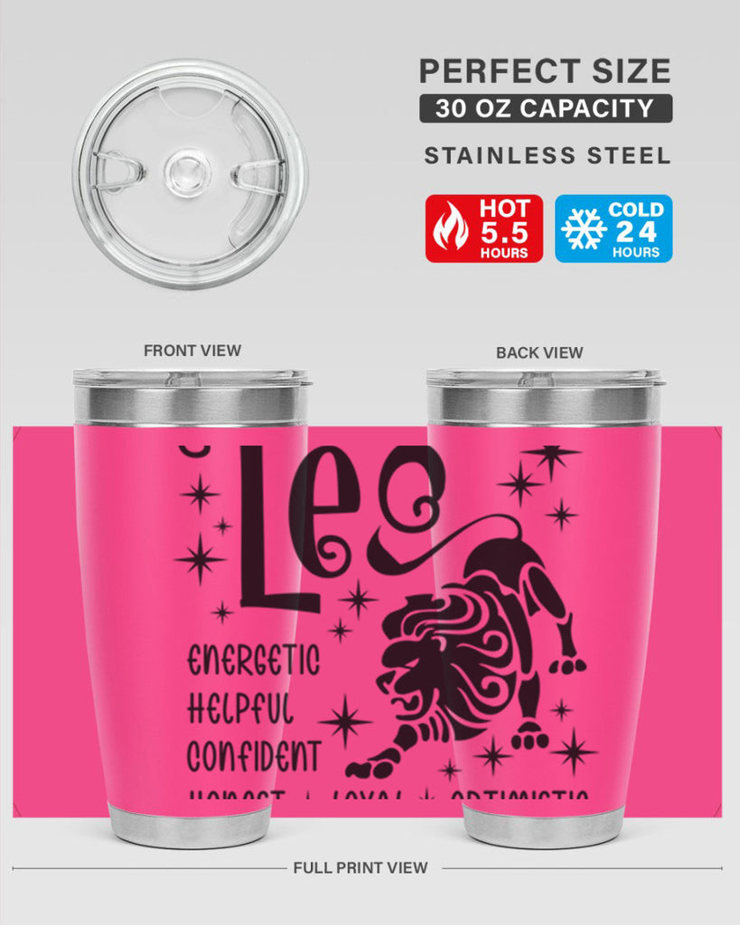 Leo 278#- zodiac- Tumbler