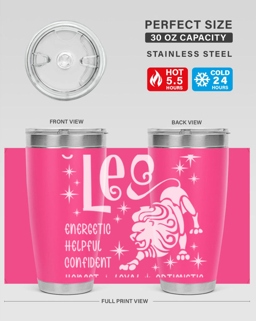 Leo 281#- zodiac- Tumbler