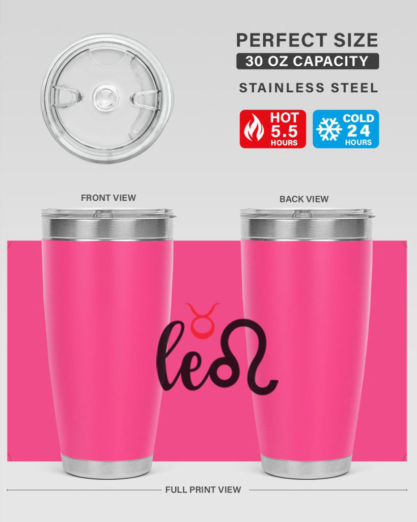 Leo 284#- zodiac- Tumbler