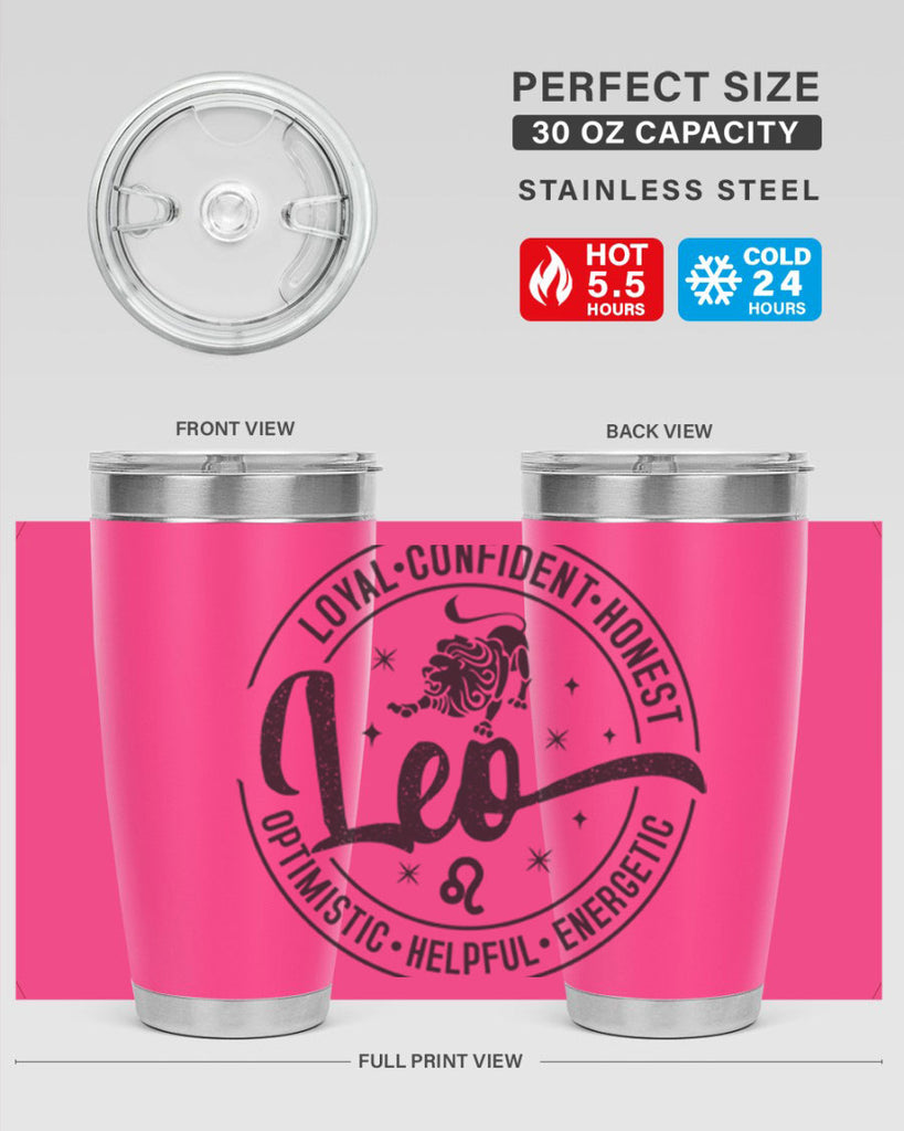 Leo 285#- zodiac- Tumbler