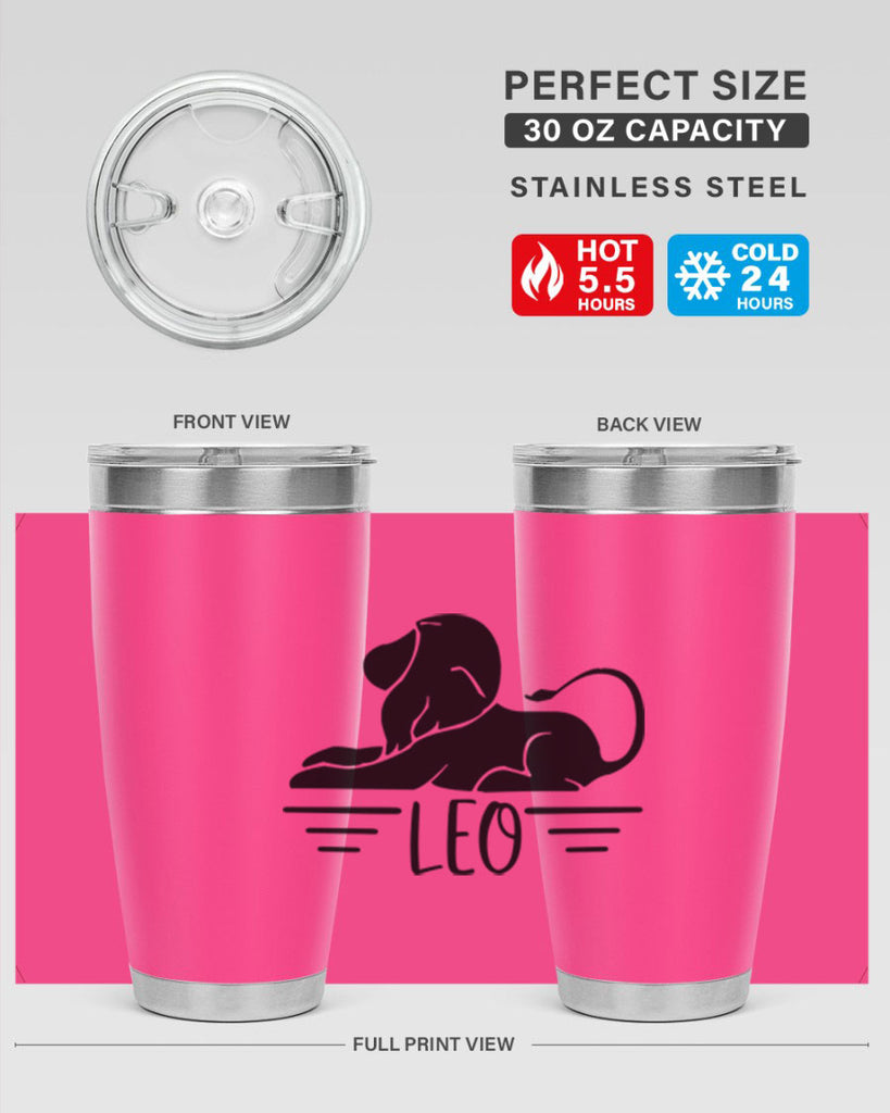 Leo 288#- zodiac- Tumbler