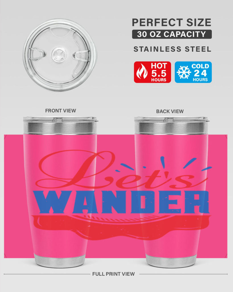 Let’s wander Style 94#- Best Friend- Tumbler