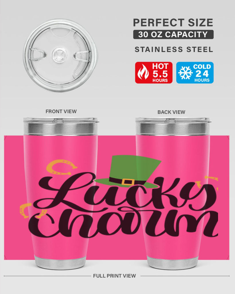 Lucky Charm Style 58#- St Patricks Day- Tumbler