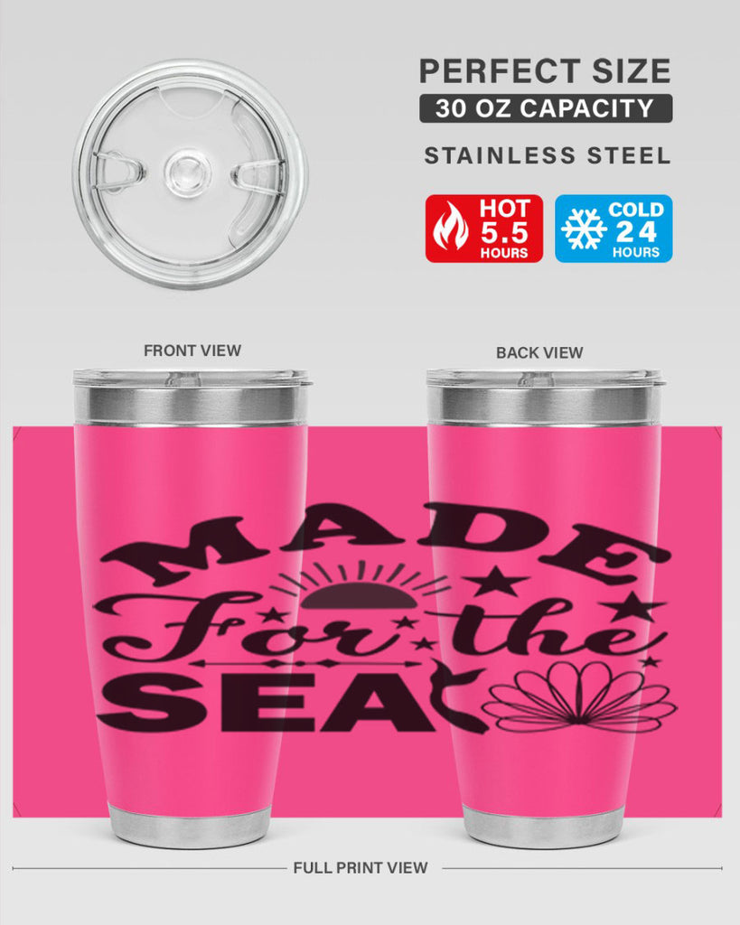 Made for the Sea 308#- mermaid- Tumbler