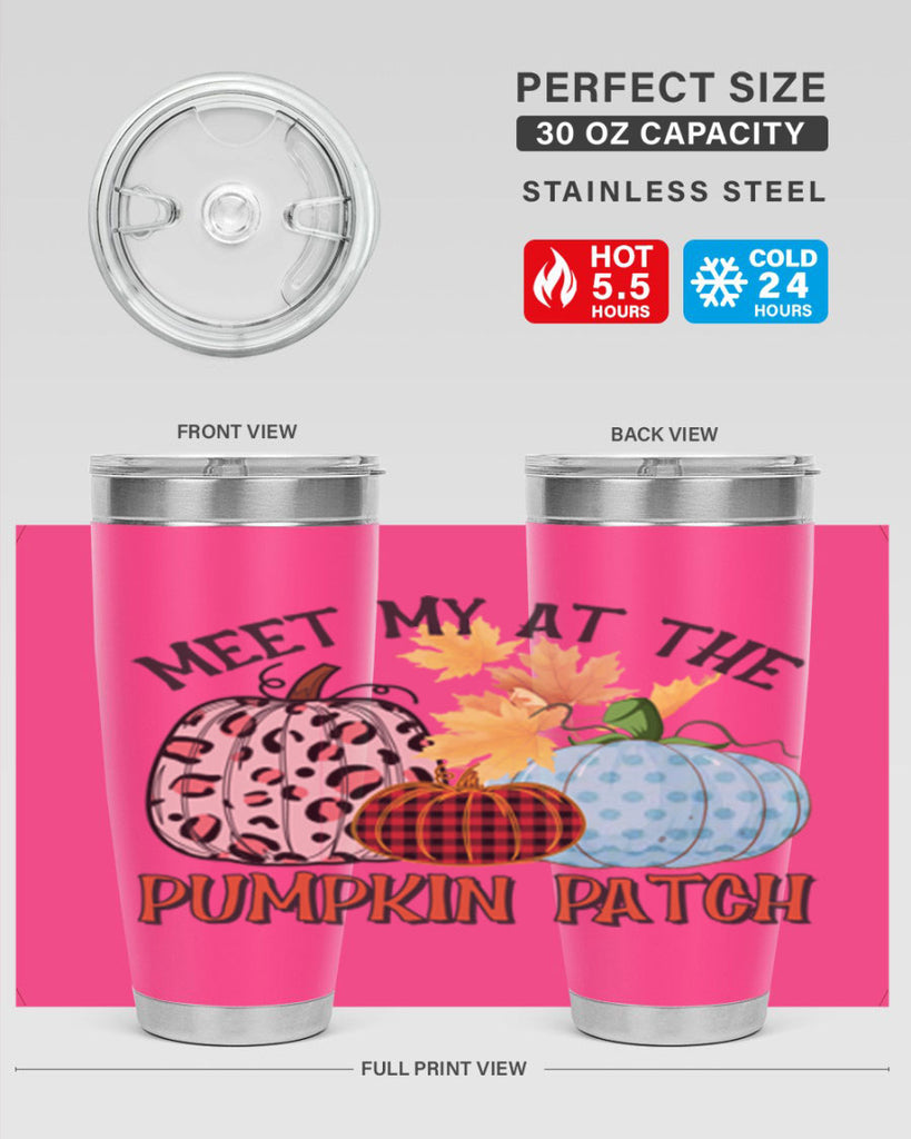 Meet My at the Pumpkin Patch 425#- fall- Tumbler