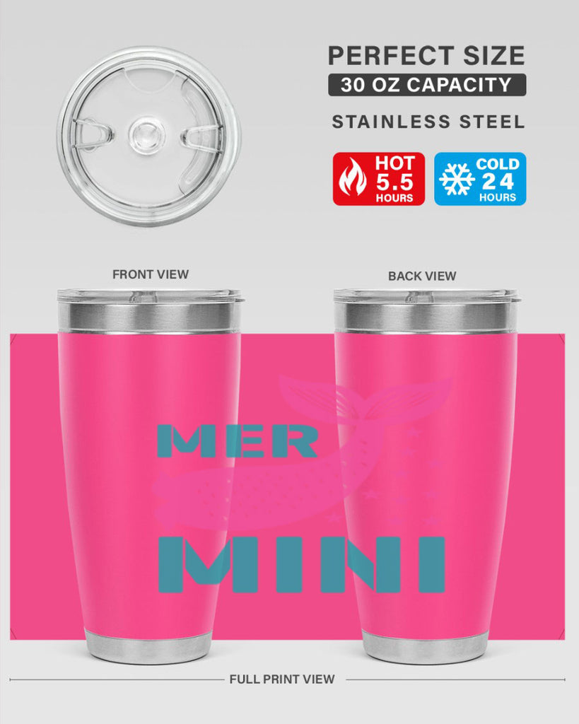 Mer Mini 341#- mermaid- Tumbler