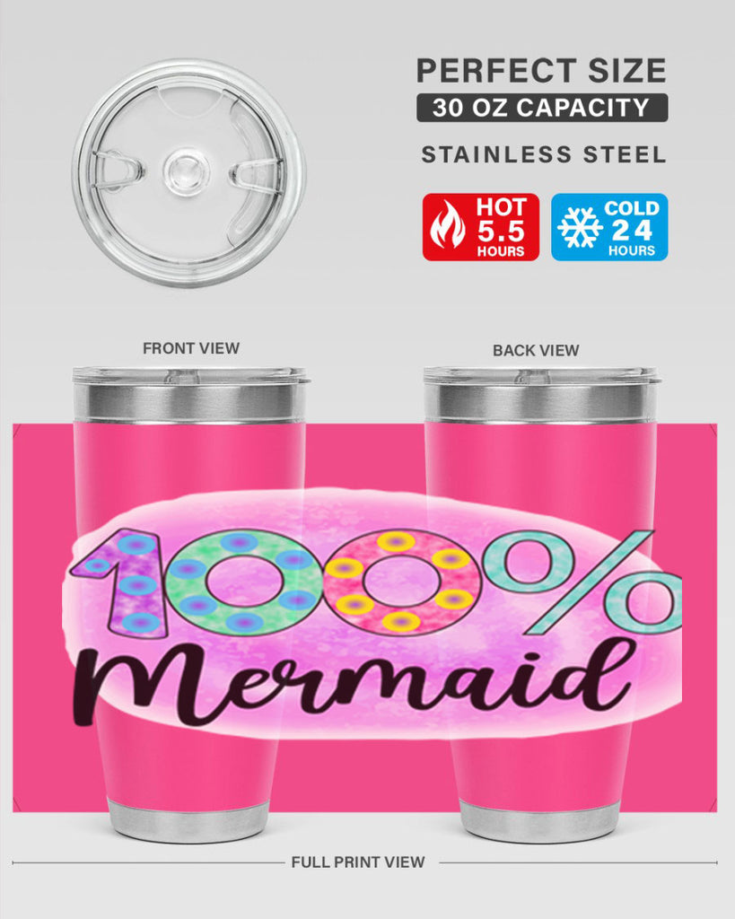 Mermaid 1#- mermaid- Tumbler