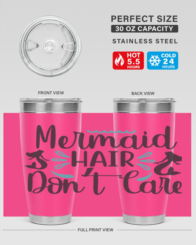 Mermaid Hair Don’t Care 359#- mermaid- Tumbler