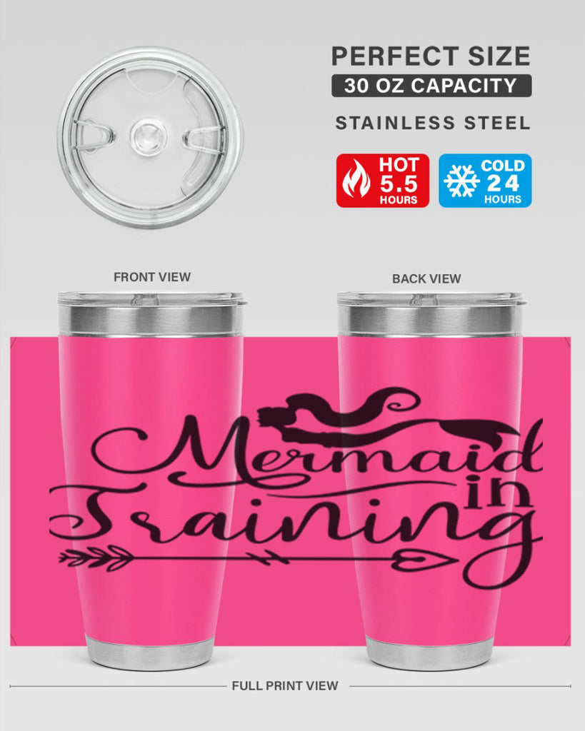 Mermaid In Training 365#- mermaid- Tumbler