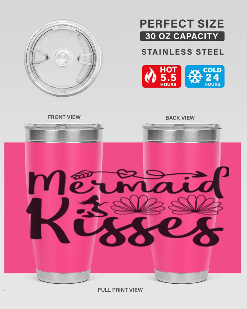 Mermaid Kisses design 427#- mermaid- Tumbler