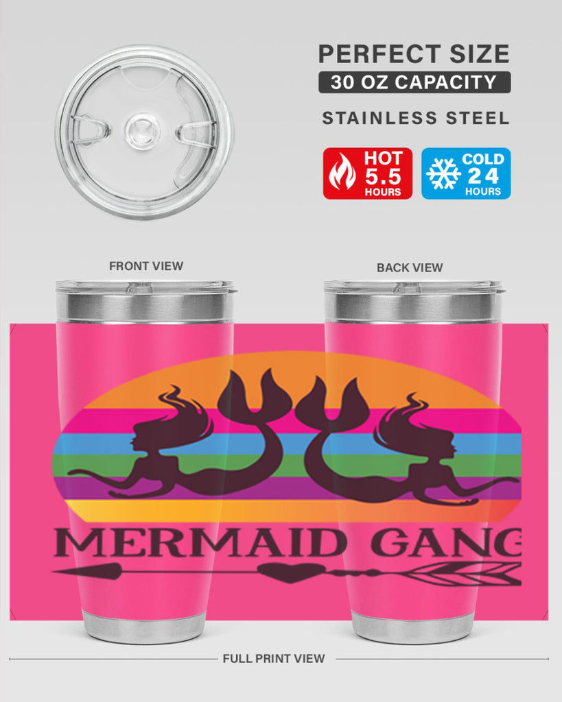 Mermaid gang 402#- mermaid- Tumbler