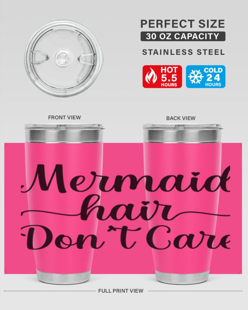 Mermaid hair dont care 412#- mermaid- Tumbler