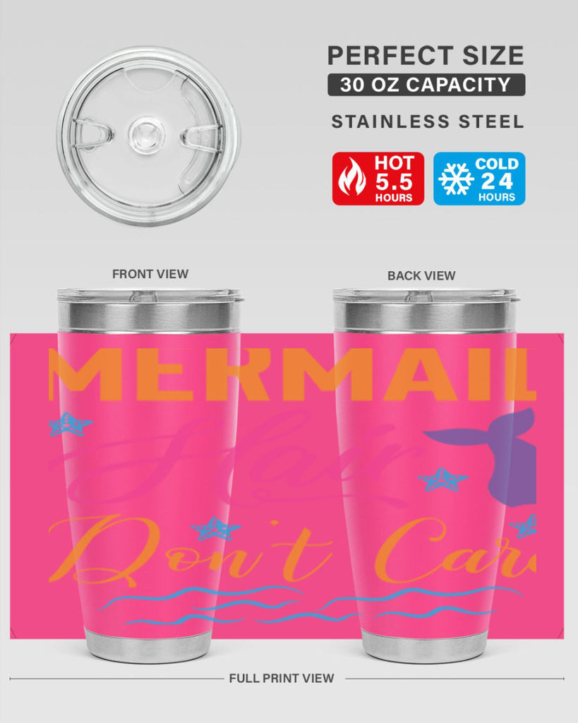 Mermaid hair dont care 414#- mermaid- Tumbler