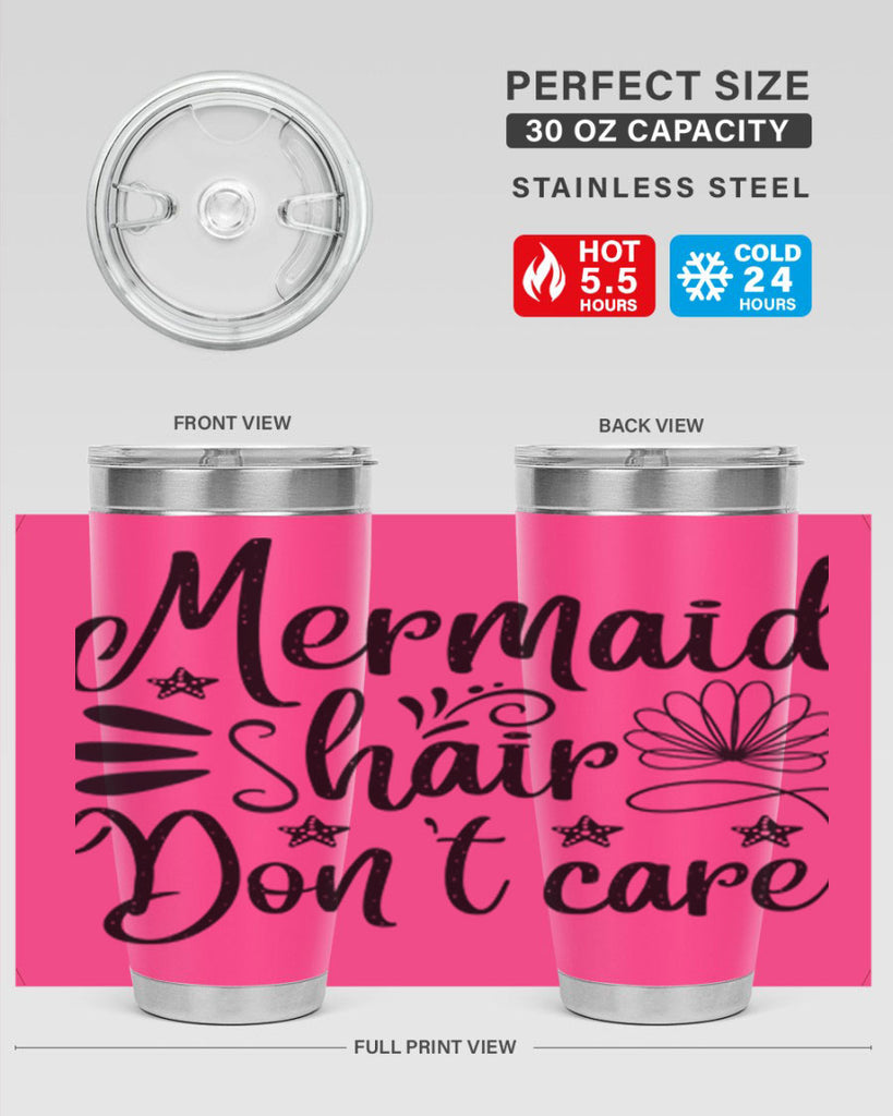 Mermaid hair dont care 415#- mermaid- Tumbler