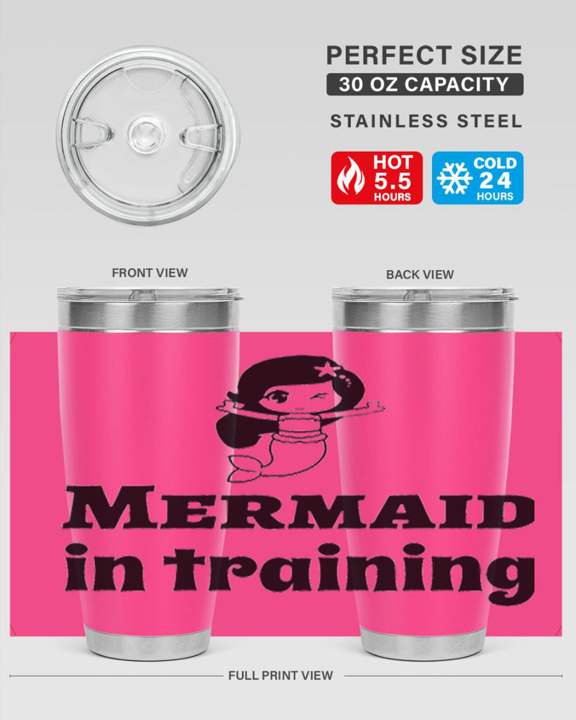 Mermaid in training 422#- mermaid- Tumbler