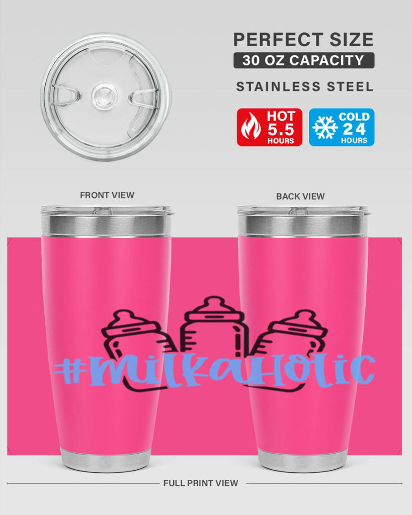 Milkaholic Style 46#- baby- tumbler
