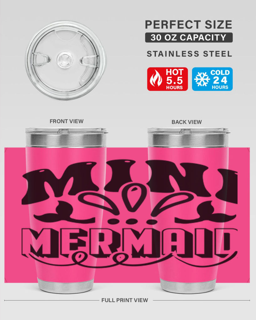 Mini mermaid 507#- mermaid- Tumbler