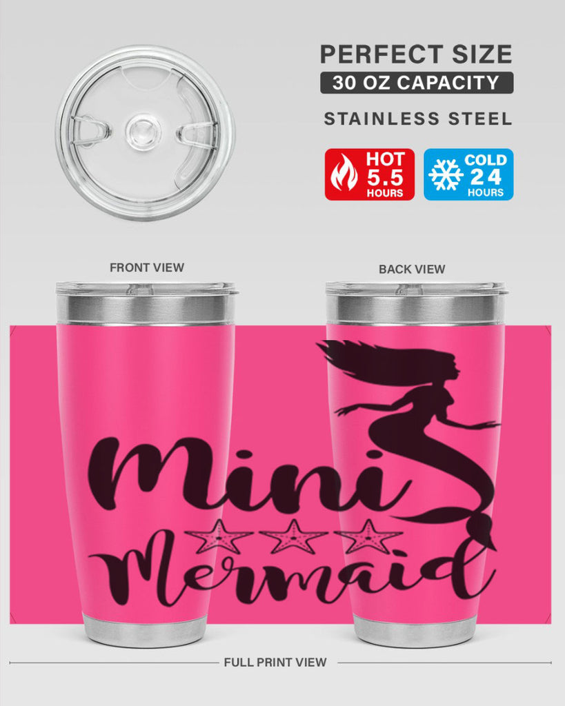 Mini mermaid 512#- mermaid- Tumbler