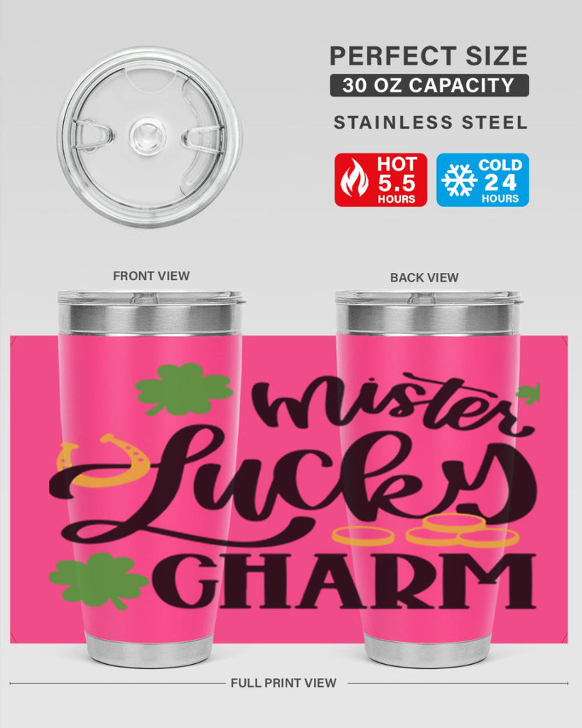 Mister Lucky Charm Style 46#- St Patricks Day- Tumbler