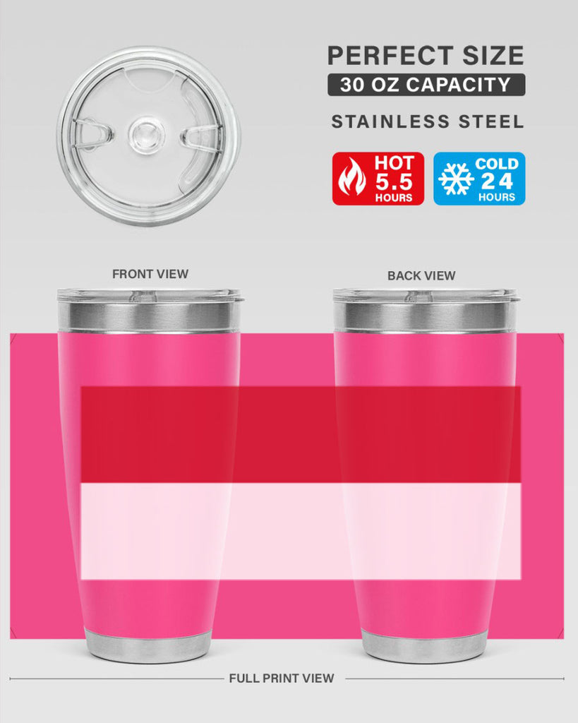 Monaco 84#- world flags- Tumbler