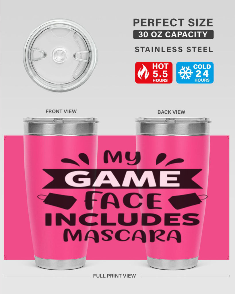 My Game Face Includes Mascara 126#- fashion- Cotton Tank