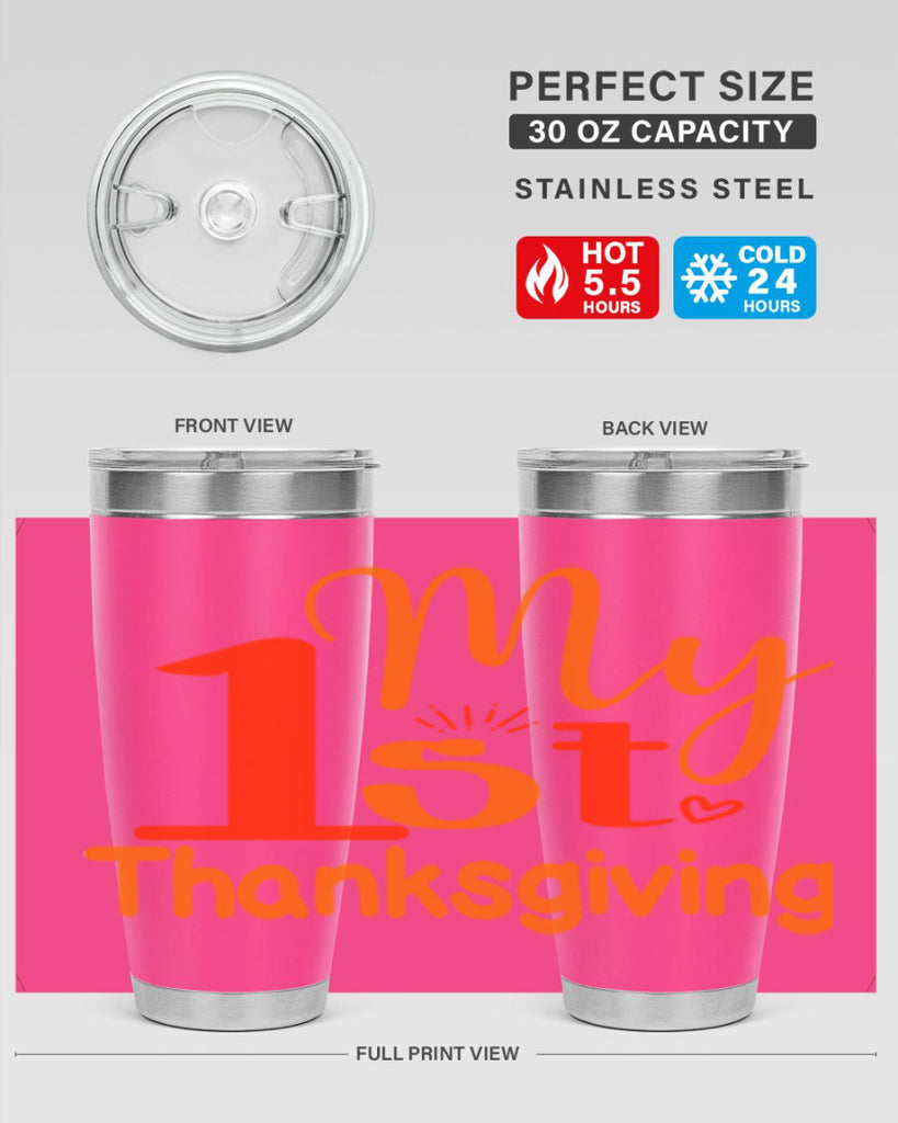 My st Thanksgiving Design 431#- fall- Tumbler
