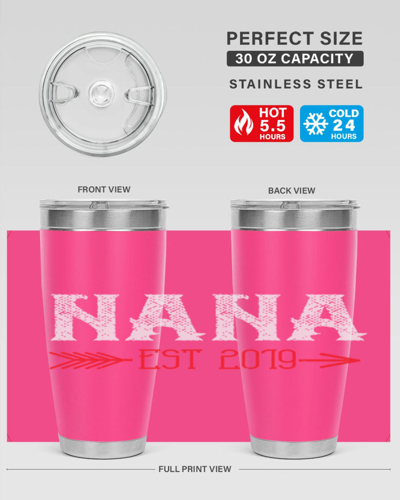 NANA Est 10#- grandma - nana- Tumbler