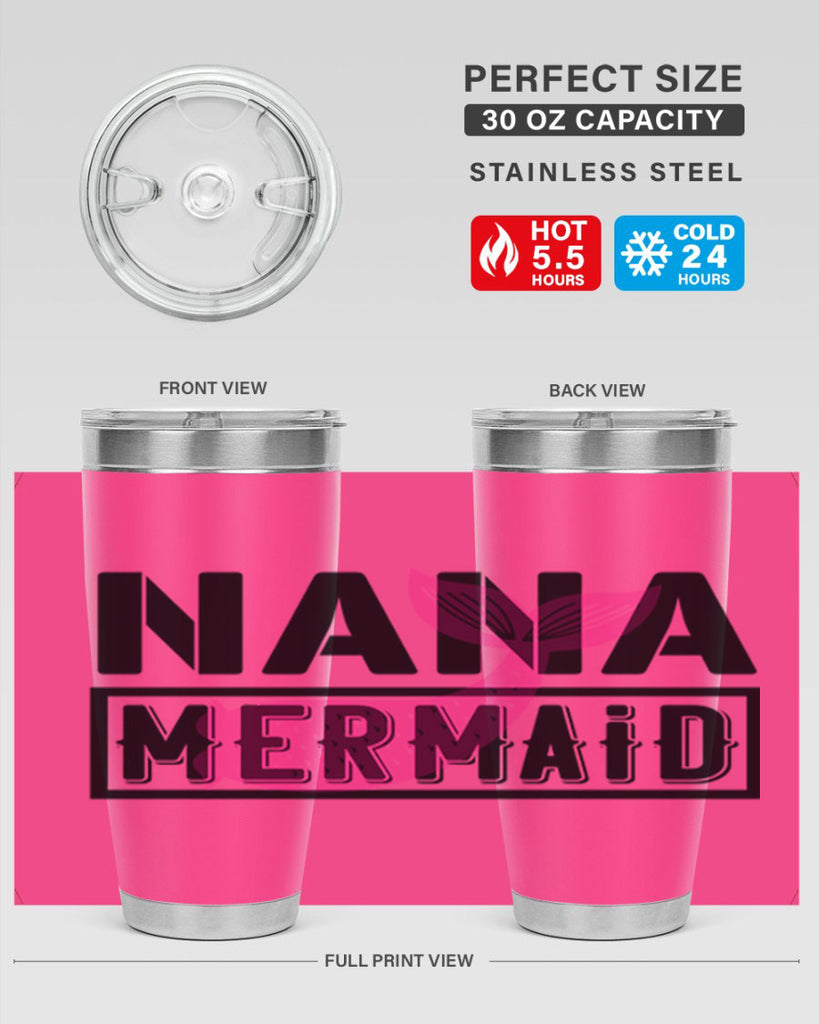 Nana mermaid 517#- mermaid- Tumbler