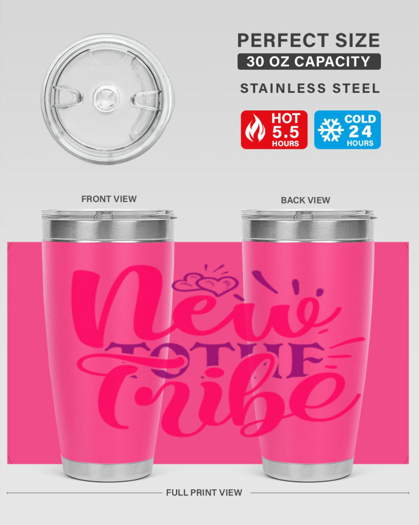 New To the Tribe Style 214#- baby- tumbler