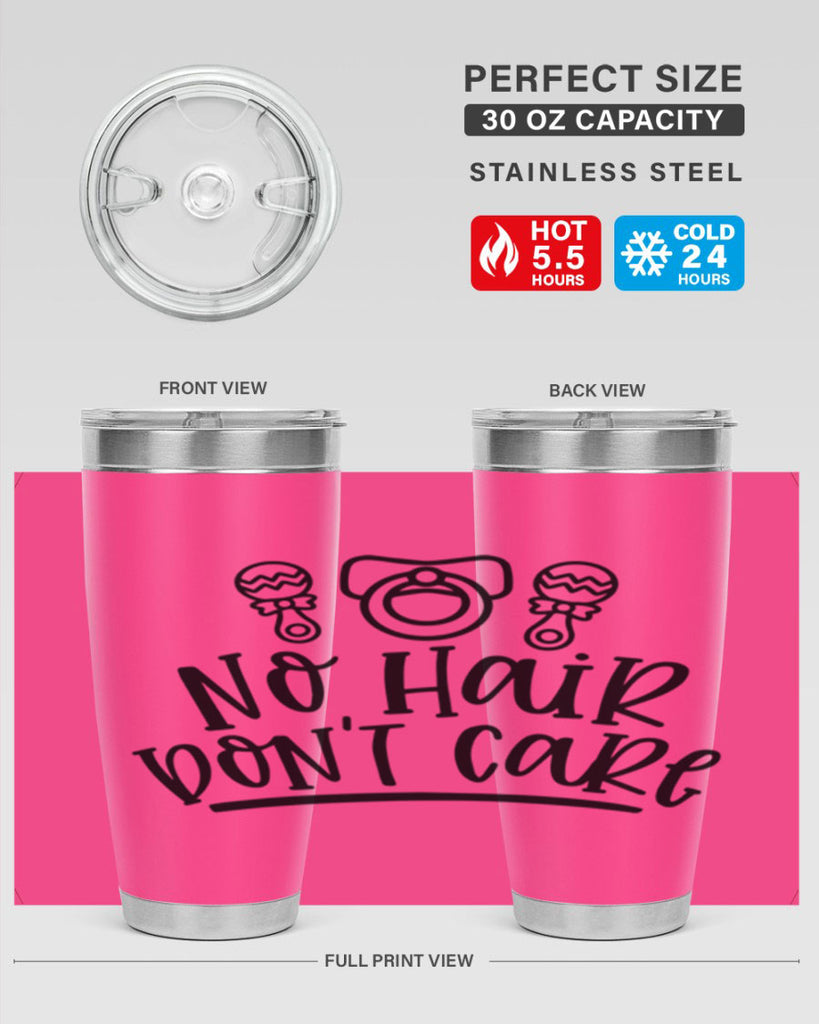 No Hair Dont Care Style 37#- baby- tumbler