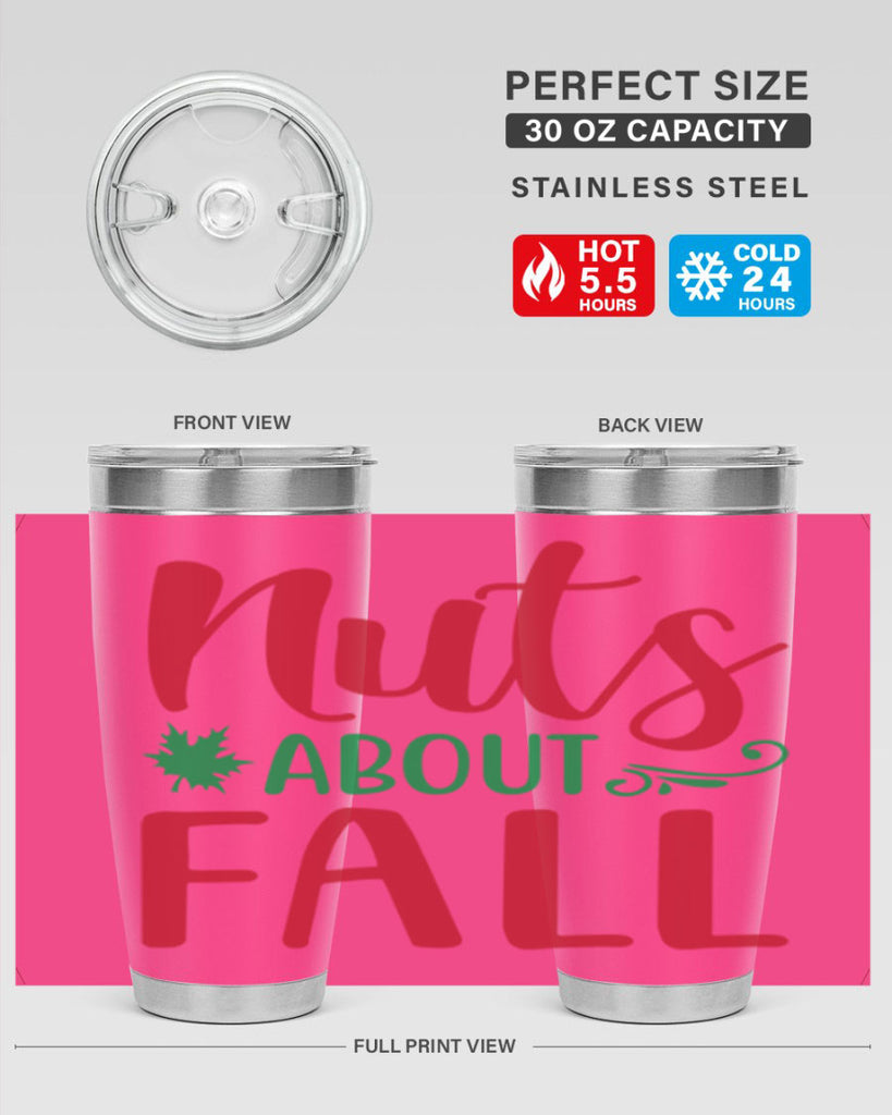 Nuts About Fall 443#- fall- Tumbler