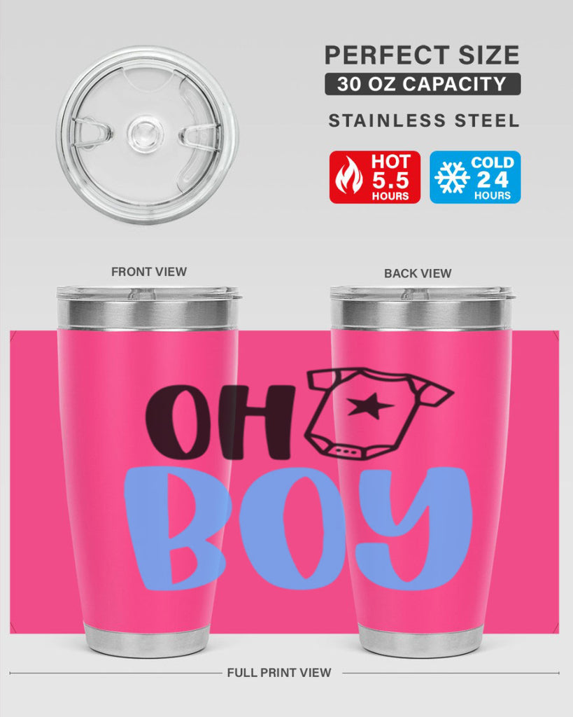 Oh Boy Style 35#- baby- tumbler