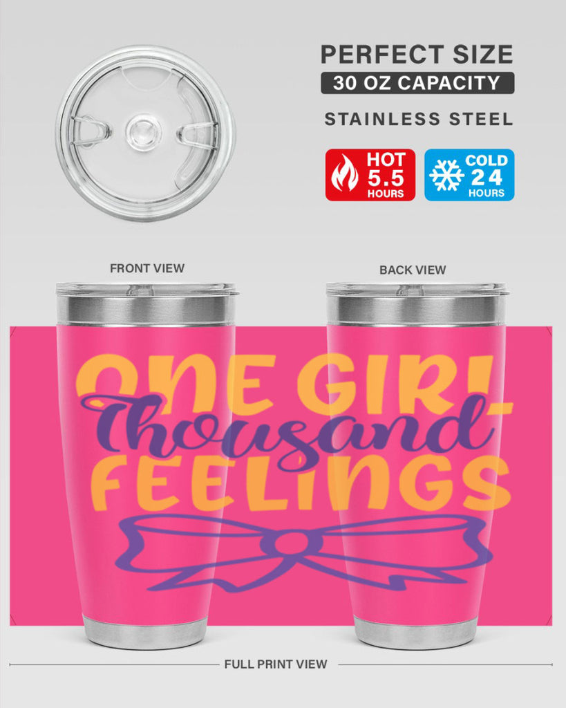 One Girl Thousand Feelings Style 208#- baby- tumbler