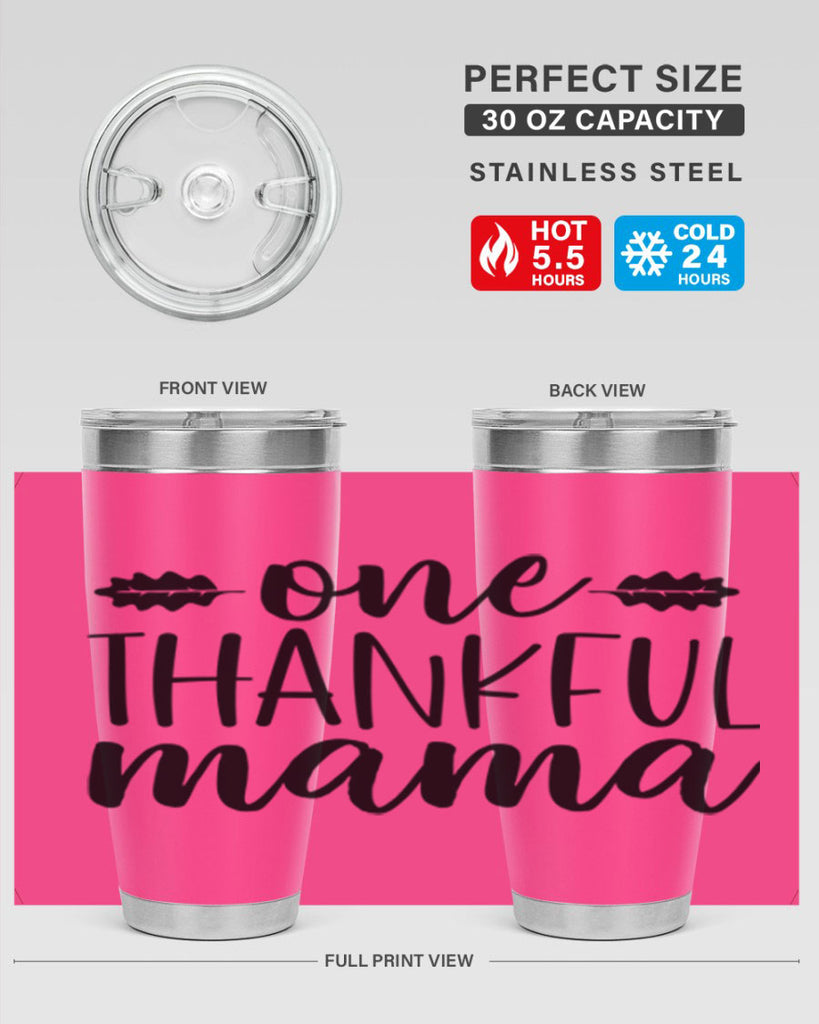 One Thankful Mama 464#- fall- Tumbler
