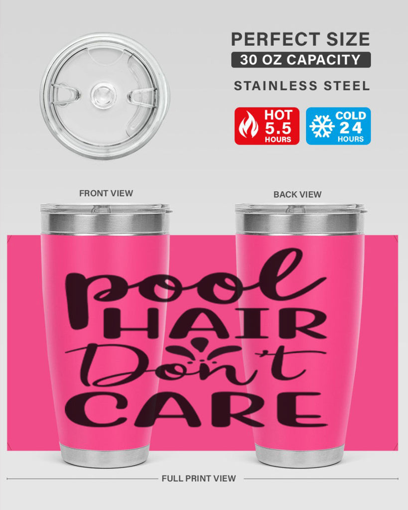 Pool hair dont care 544#- mermaid- Tumbler
