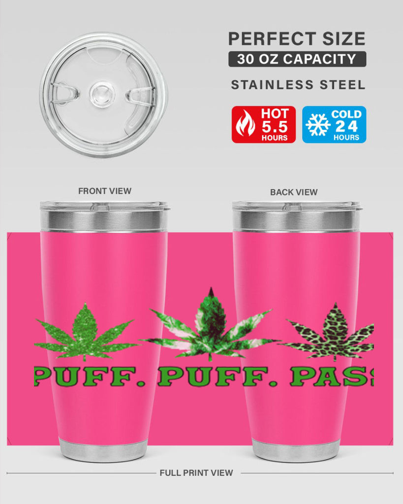 Puff Puff Pass 221#- marijuana- Tumbler